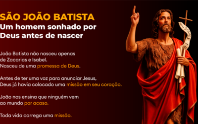 João Batista, o homem que preparou os caminhos do Senhor